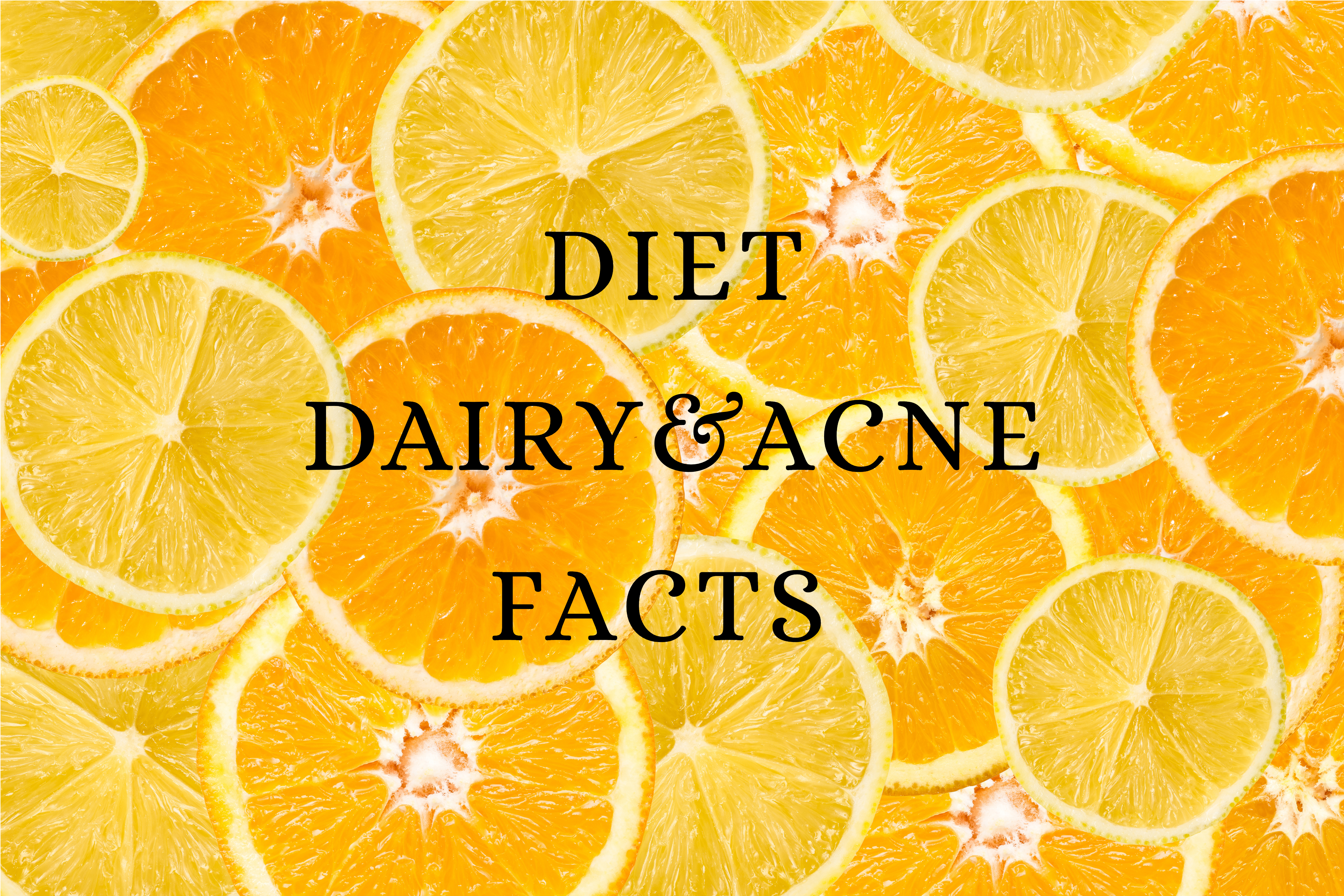 diet dairy and acne