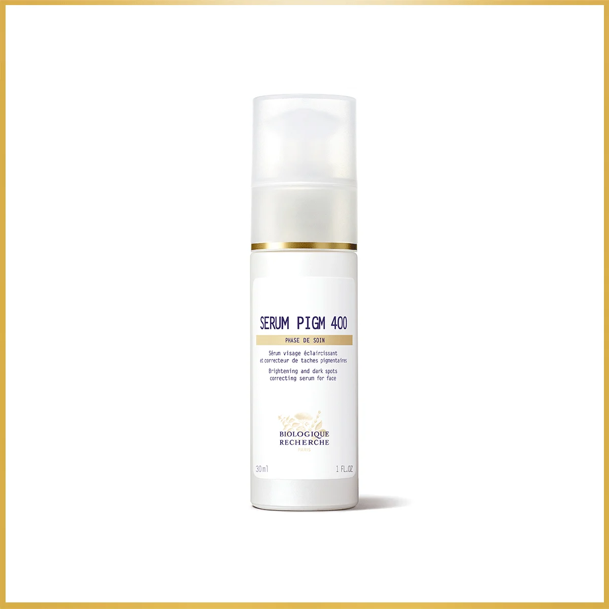 BRIGHTENING BOTANICAL COMPLEX Targets melanin production and pigmentation.